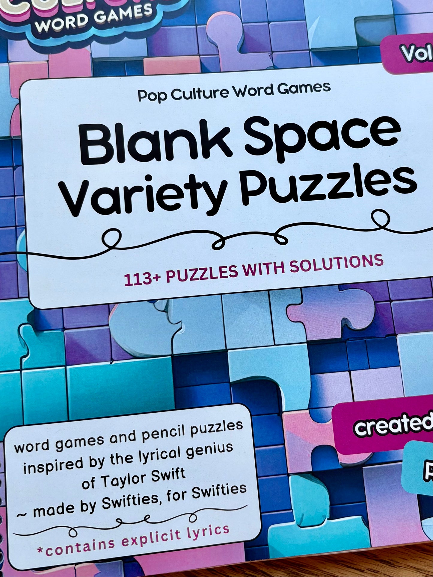 Blank Space Variety Puzzles : BOOK