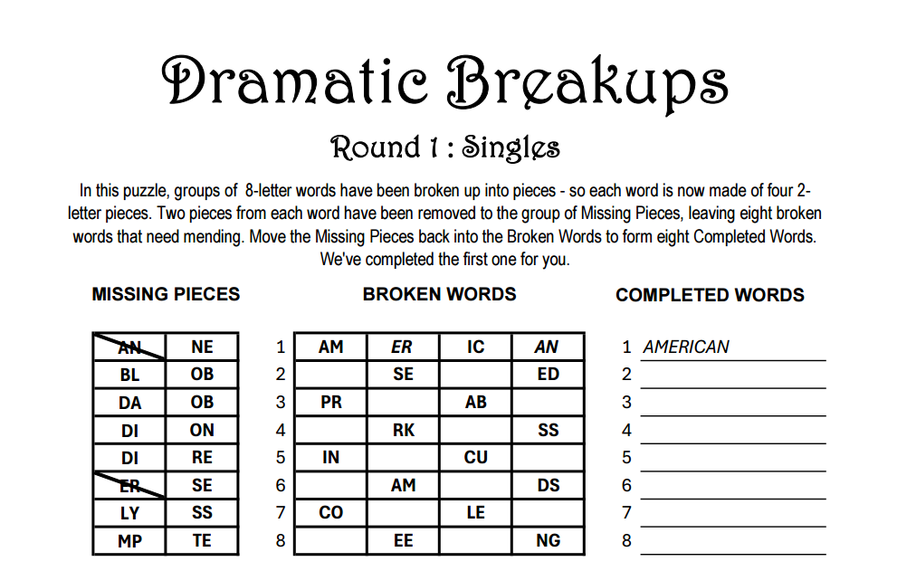 I'm so obsessed with these Variety Puzzles : booklet DOWNLOAD