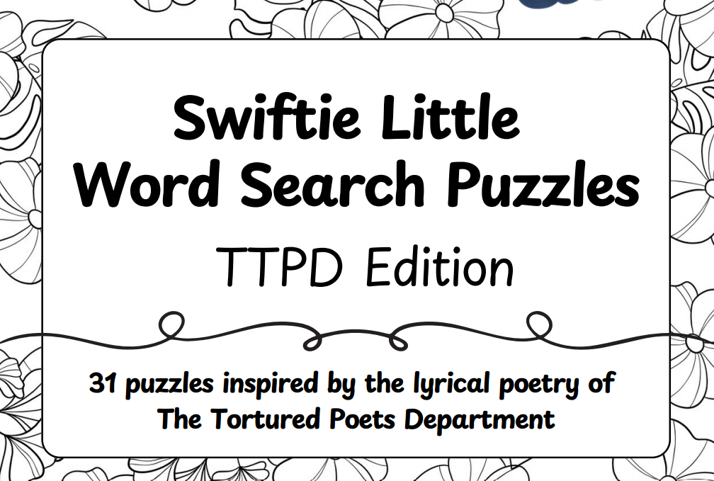 Swiftie Little Word Searches : puzzle DOWNLOADS