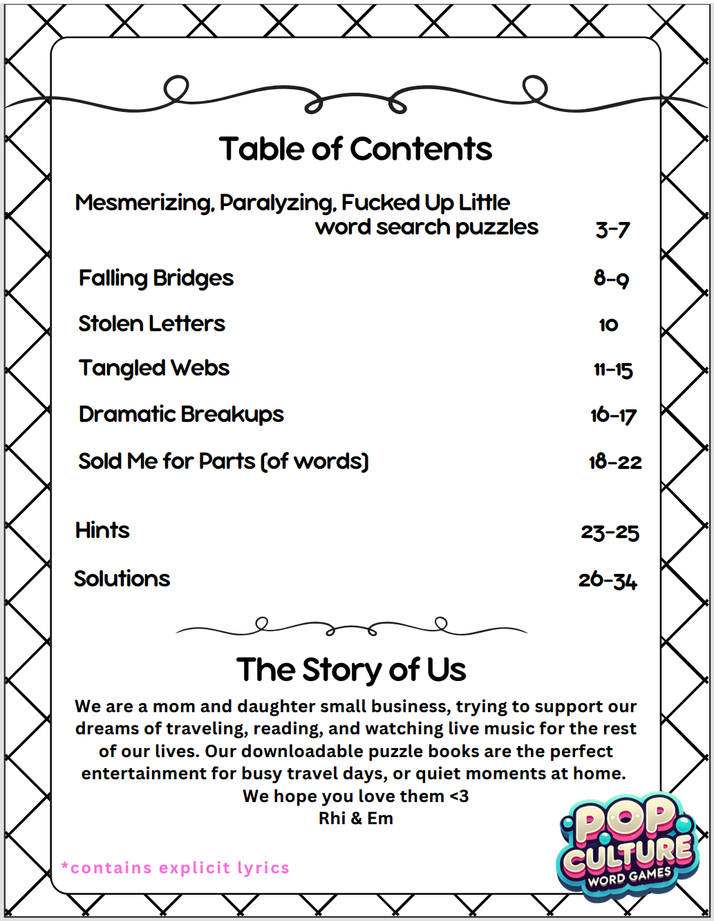 I'm so obsessed with these Variety Puzzles : booklet DOWNLOAD