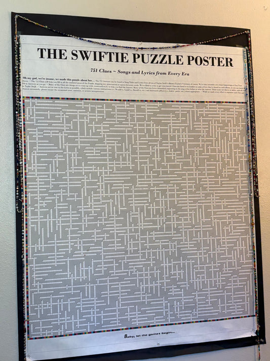 DOWNLOAD : The Original Swiftie Puzzle Poster